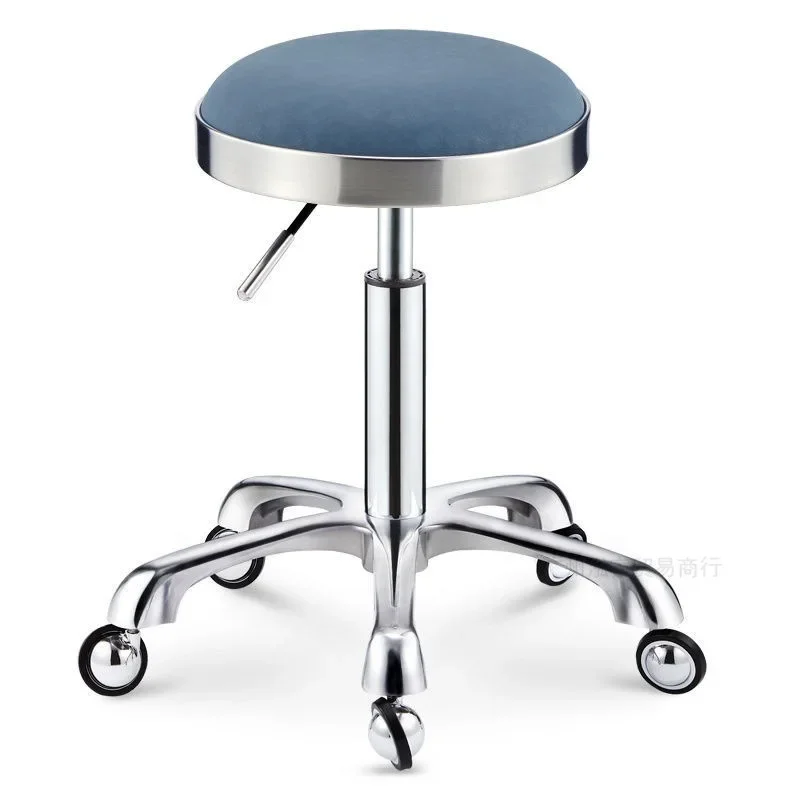 

Professional Barber Stool Swivel Wheels Rolling Rotating Styling Chair Beauty Salon Stuhl Sillon Peluqueria Salon Furniture