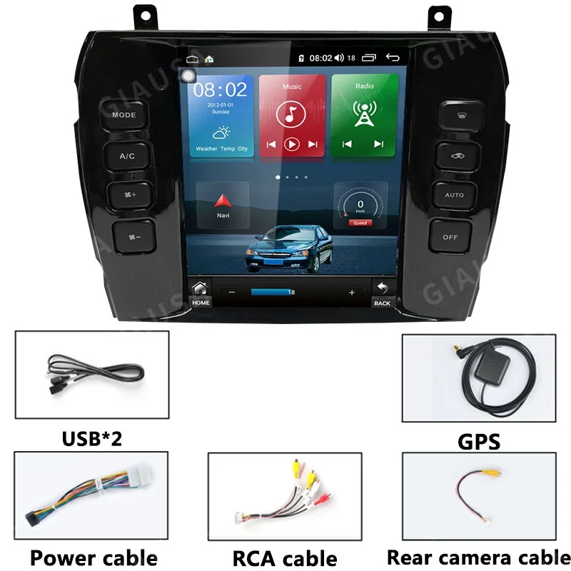

Android 14 For Jaguar XJ XJL 2004 - 2008 Car Multimedia Player GPS Navigation Auto Radio Stereo Tape Recorder Audio Head Unit