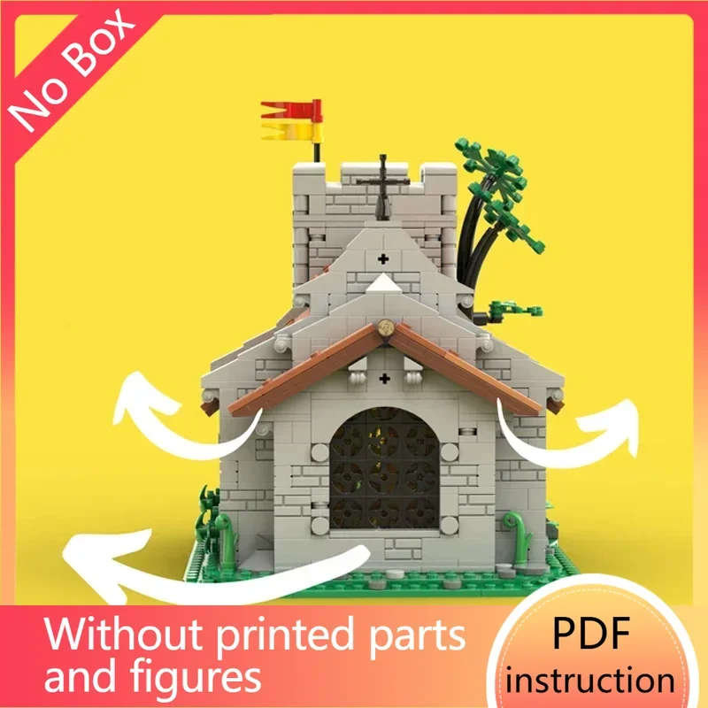 

medieval church bricks medieval castle town house street view scene blocks modular castle church architecture bricks moc giftChr