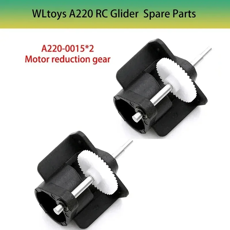 Composants de planeur WLtoys A220 P40 RC - Corps, pales, moteur, train d'atterrissage, récepteur, gouvernail