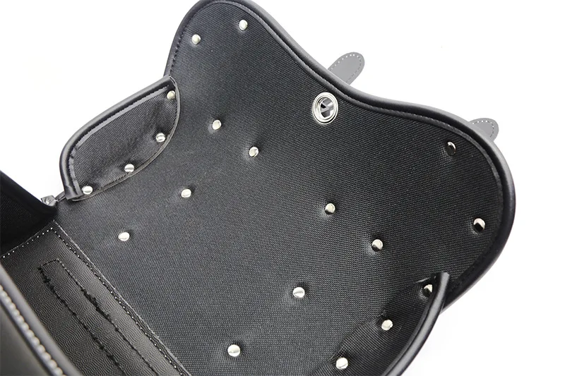 G735 Vintage Bike Electric Car  Hanging Bag PU Material Motorcycle Side Box Satchel