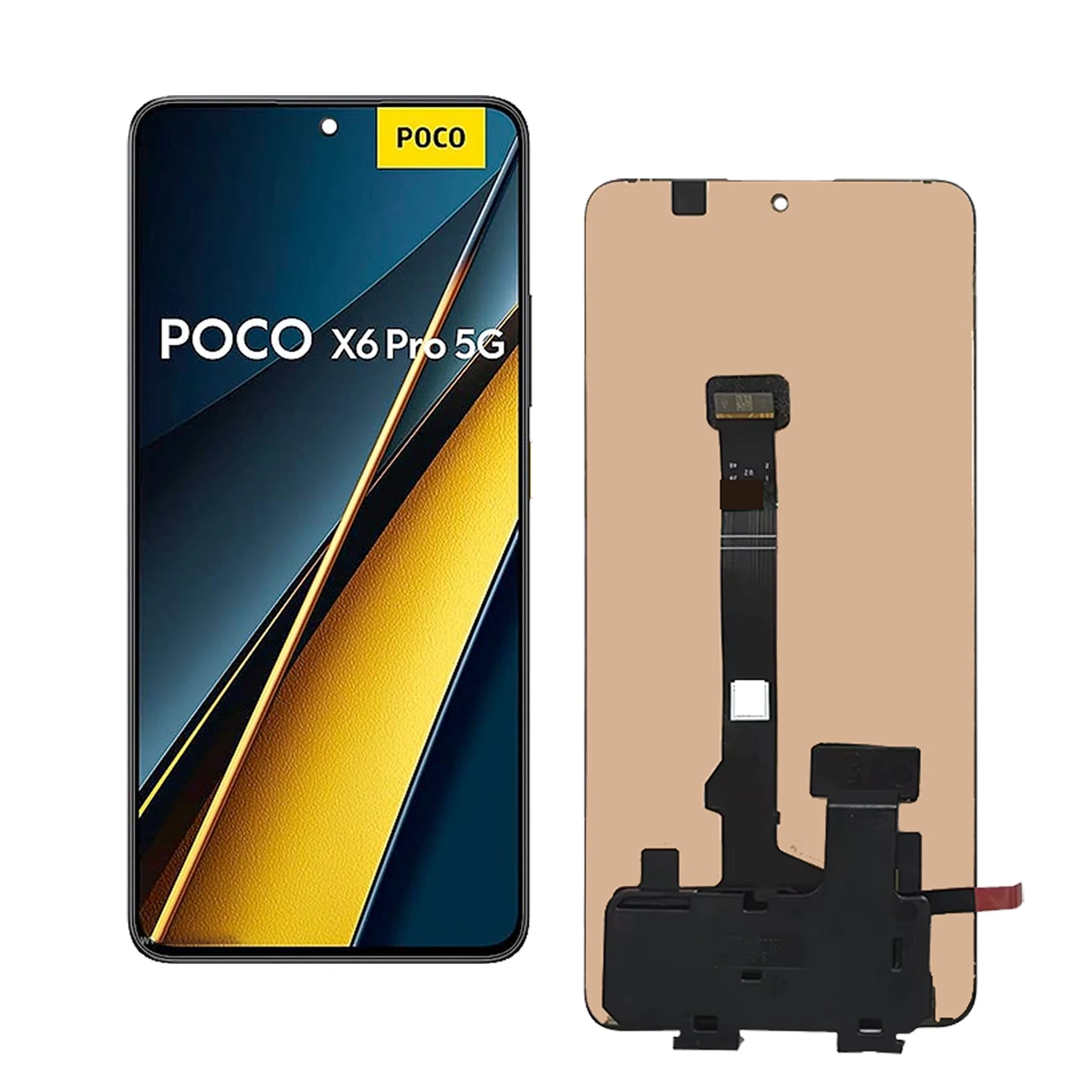 6.67“AMOLED K70E Display For Xiaomi Poco X6 Pro X6Pro 5G LCD Display Touch Screen 2311DRK48G 2311DRK48C Digitizer Assembly