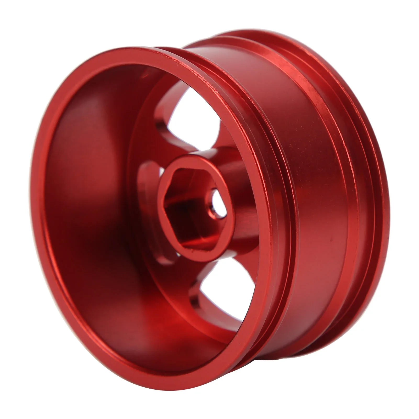 4 Uds. Bujes de rueda de aleación de aluminio RC con conector para piezas de mejora de orugas MN86 1/12 RC