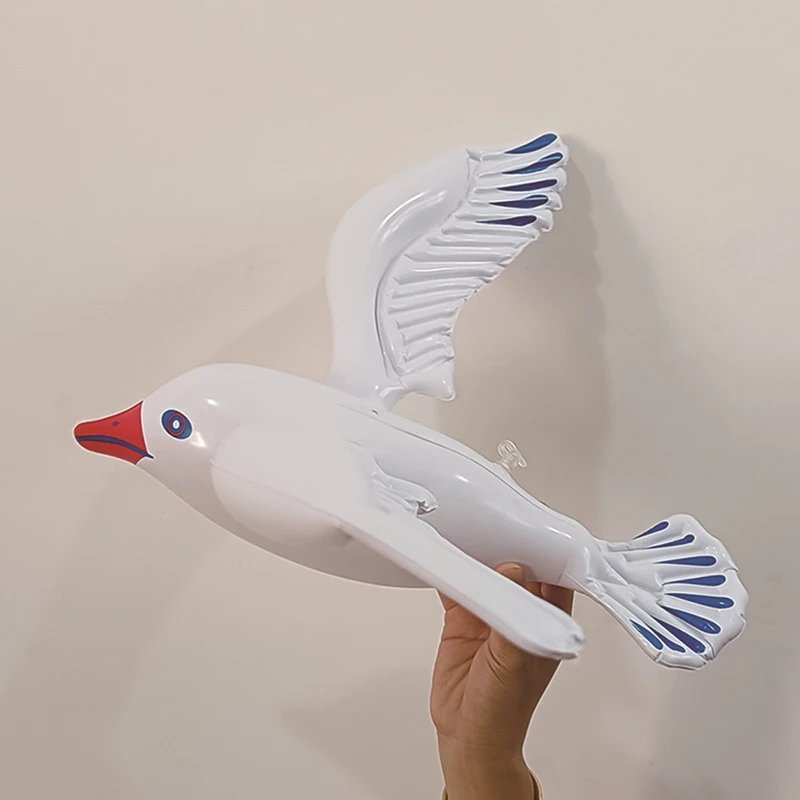 نفخ محاكاة النورس كبير تحلق الطيور شاطئ بركة بالون ألعاب أطفال لمستلزمات حفلات أعياد الميلاد