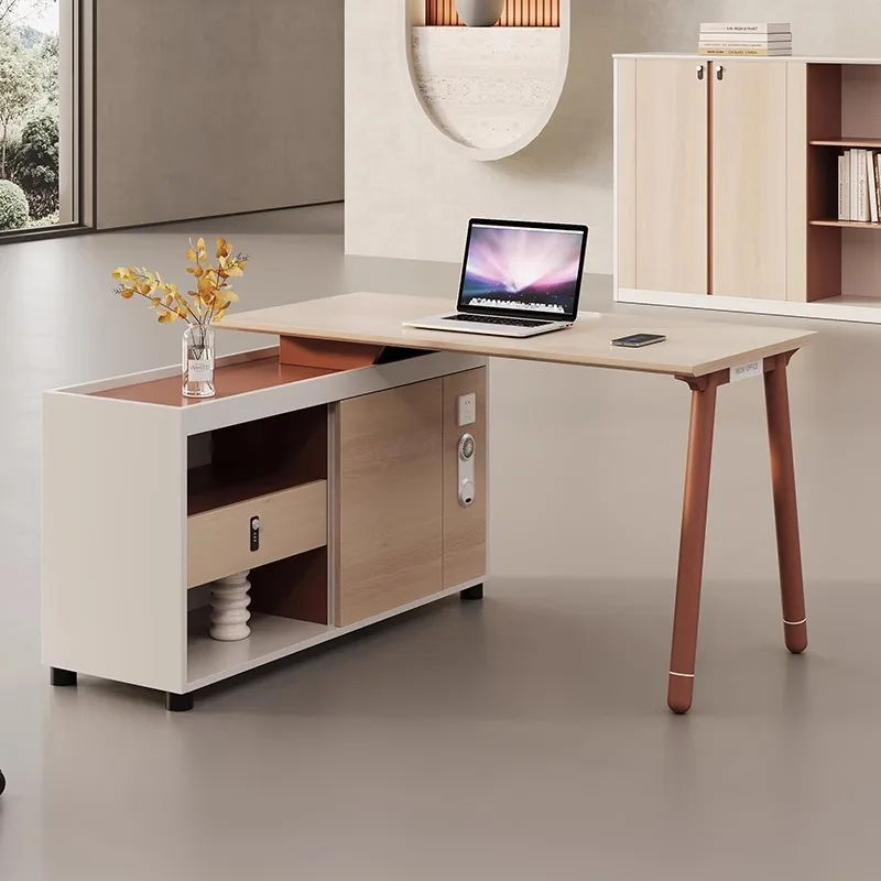 

Office staff, desk and chair combination, staff seat with side double quadruple, financial accounting