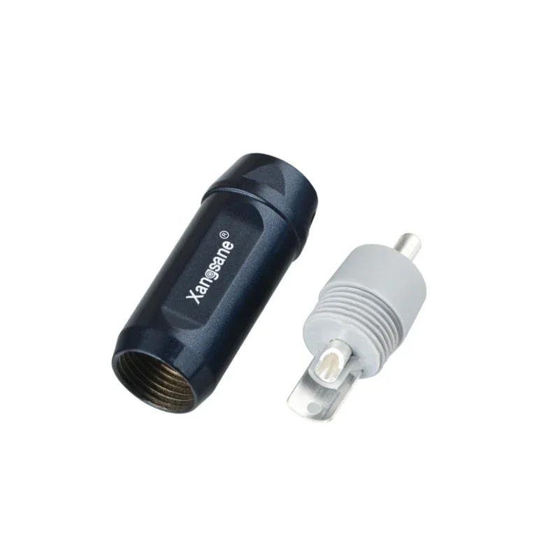 4 قطعة HiFi محول الصوت RCA التوصيل ذكر جاك النحاس لحام لتقوم بها بنفسك مكبر كهربائي CD Plyaer موصل #4