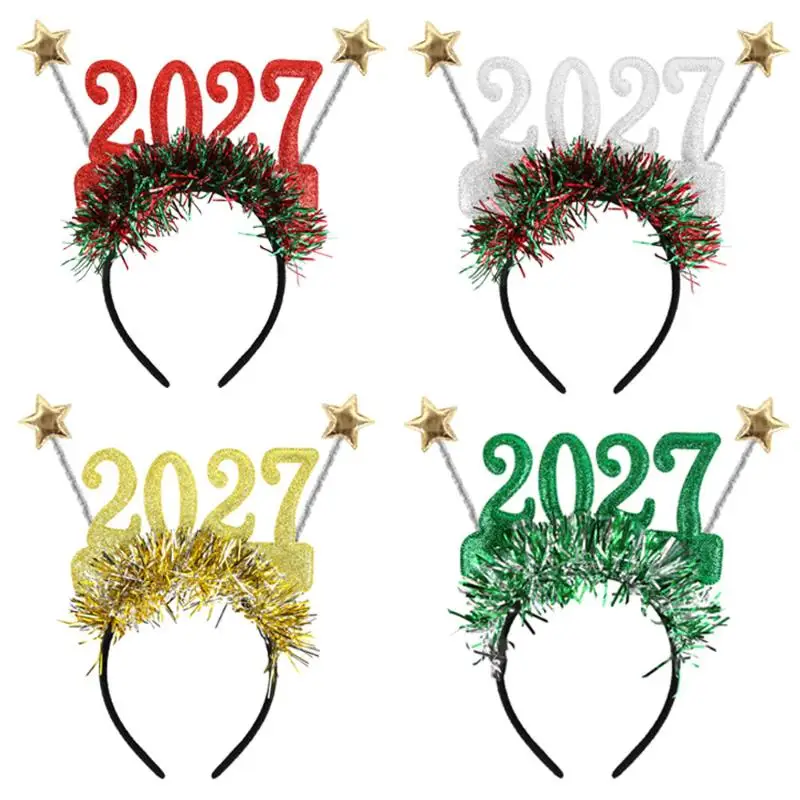 2027 Plastik-Brillen-Party-Stirnband, ideal für Neujahrs- und Weihnachtsdekorationen. – Detail 6