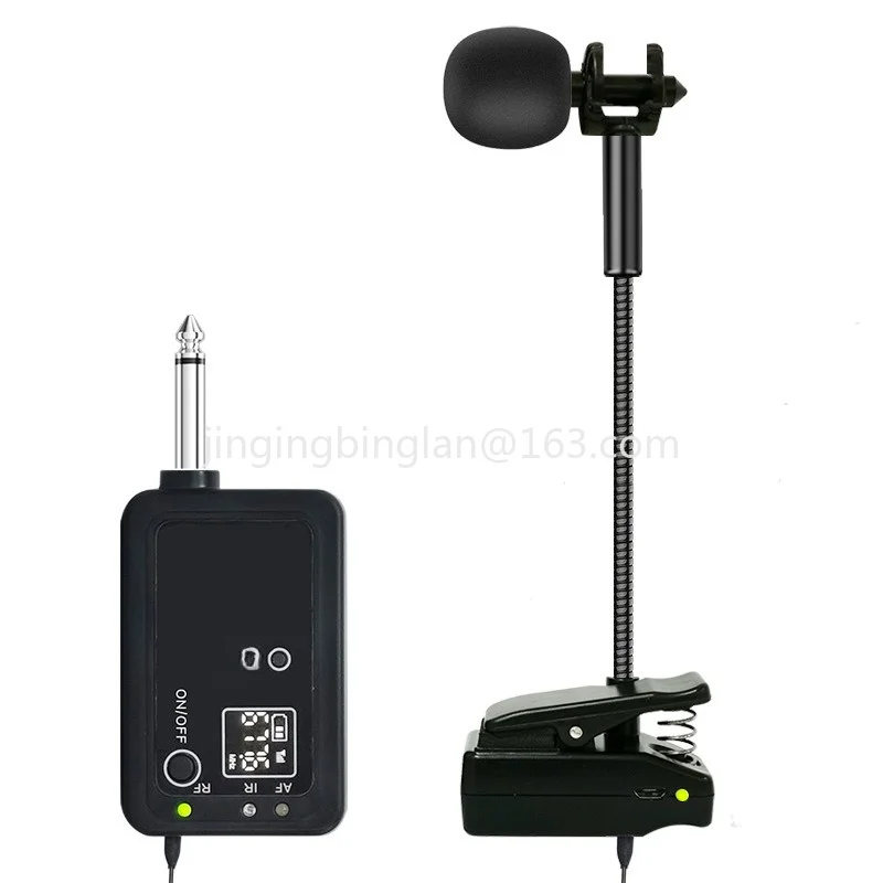 Manufacturer's hot-selling saxophone microphone, wireless pickup, orchestra, bendable microphone, concert microphone