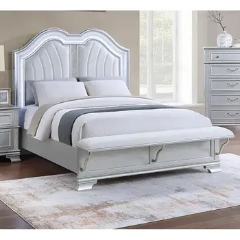 Elegant Queen Bed 1