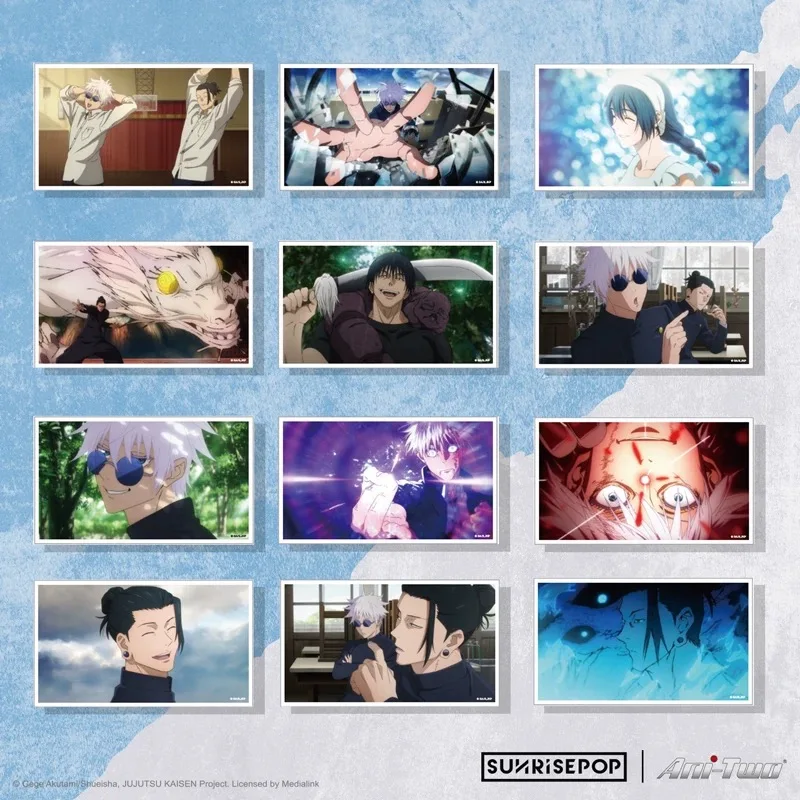 

Jujutsu Kaisen Anime Merchandise Character Image Postcard 12 Pictures