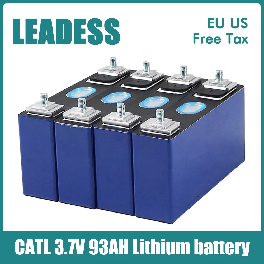 

NEW 3.7V Lithium Battery 93Ah Rechargeable Lithium ion Battery High Capacity Power cell for Electric Car EV E-bike