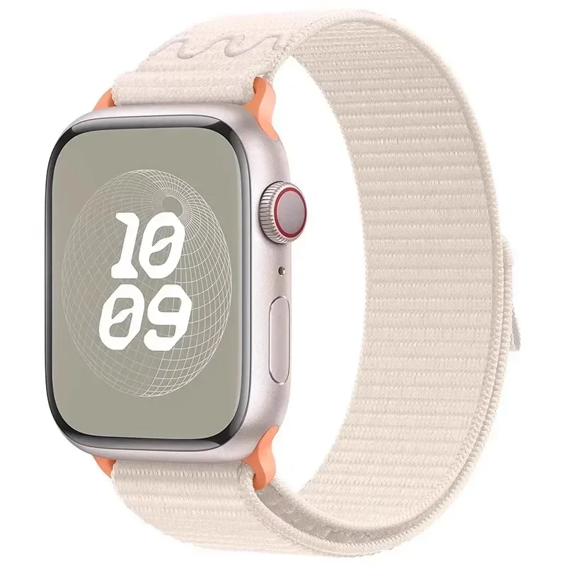 Nylon-Schlaufenarmband für Apple Watch Ultra 3 49 mm Armband iWatch 11 10 9 8 7 6 5 4 se Sport NEUES Design 42-46 mm 45 mm 44 mm 41 mm Band
