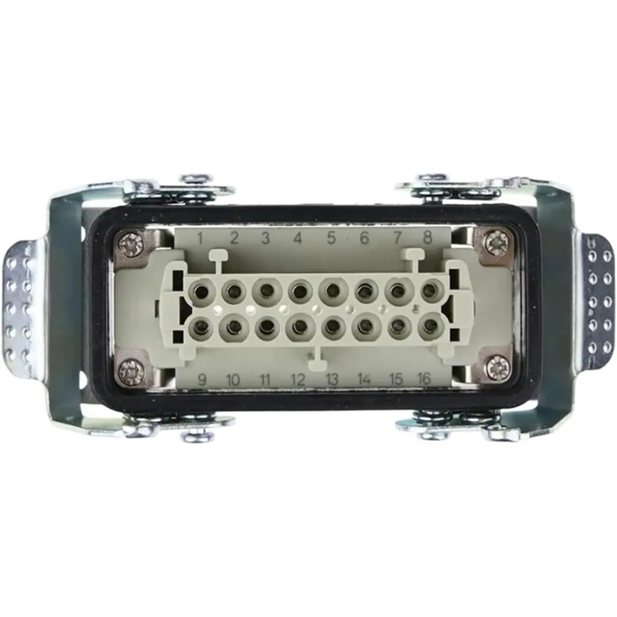 Home Tool Heavy Duty Connector 16 Core, Waterproof Aviation Socket, Suitable for 500V 16A,Aviation Industry Plug and Socket