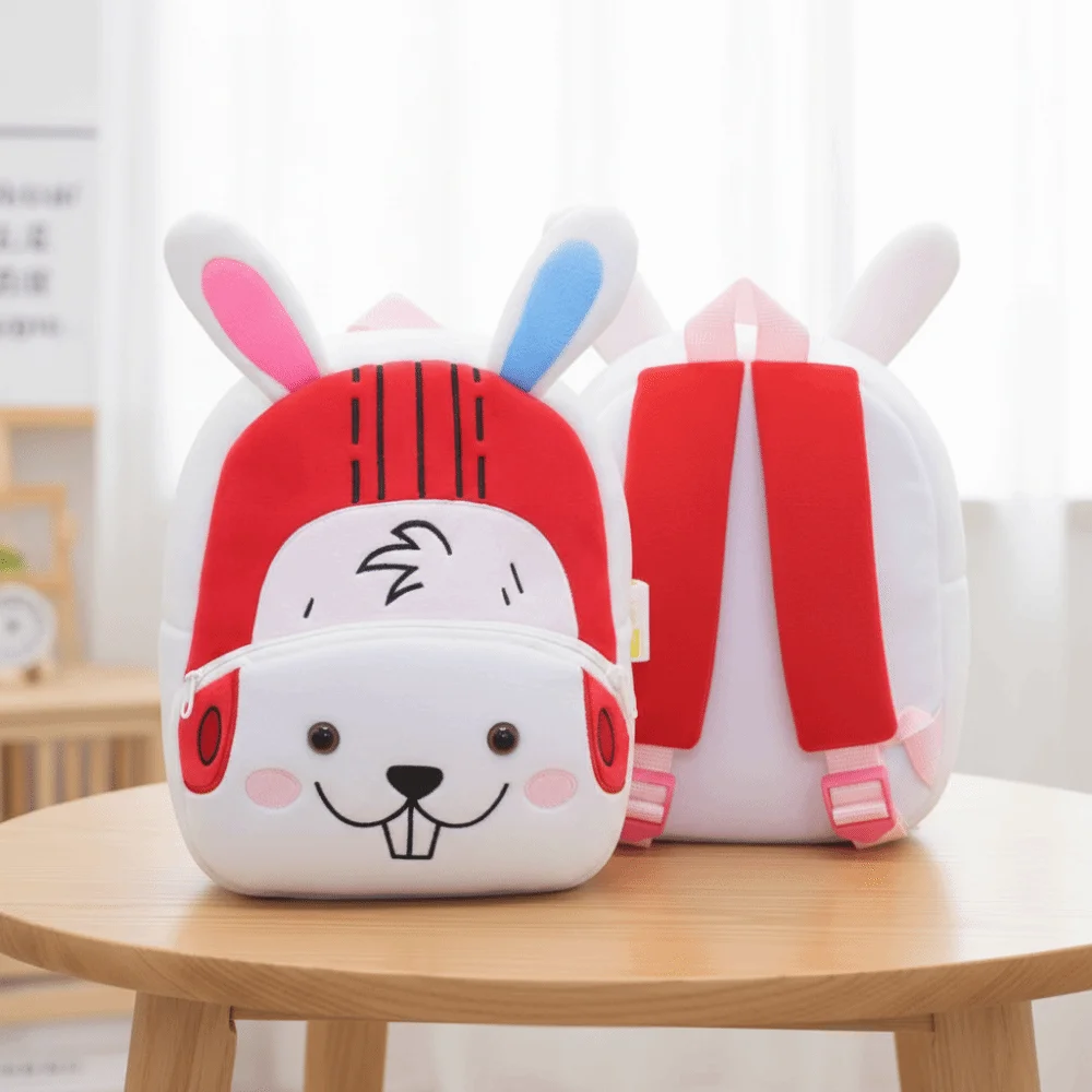 

Забавный детский рюкзак с мультяшными животными, легкий, удобный, милый, 3D-рюкзак с животными для детского сада и школы