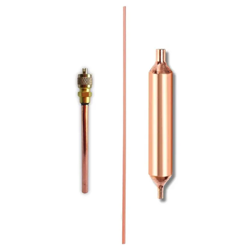 Special Offer~Hvac 1/4"  3-In-1 Tool Kit With Refrigerator Filter Dryer And Access/Service Valve For Refrigeration Air Condition