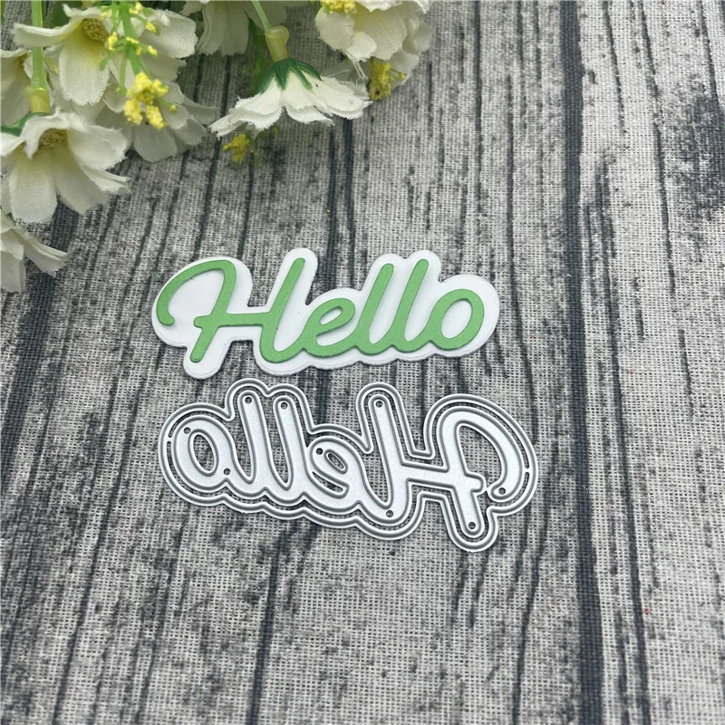 Португальские слова, кружевные металлические Вырубные штампы, трафареты для «сделай сам», Скрапбукинг/фотоальбом, декоративное тиснение, «сделай сам», бумажные карты