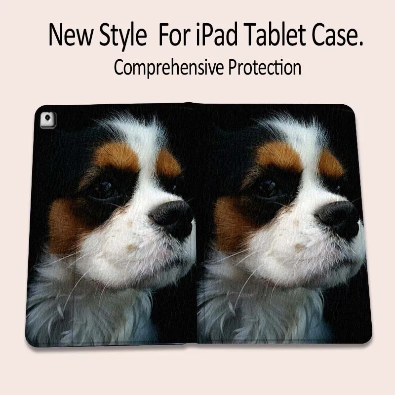 

Cavalier King Charles Spaniel For iPad 7 8gen 9gen 10th 11th Pro 11 13 2 12.9 10.9 10.2 9.7 2025 2024 2021 Tablet Case Gift