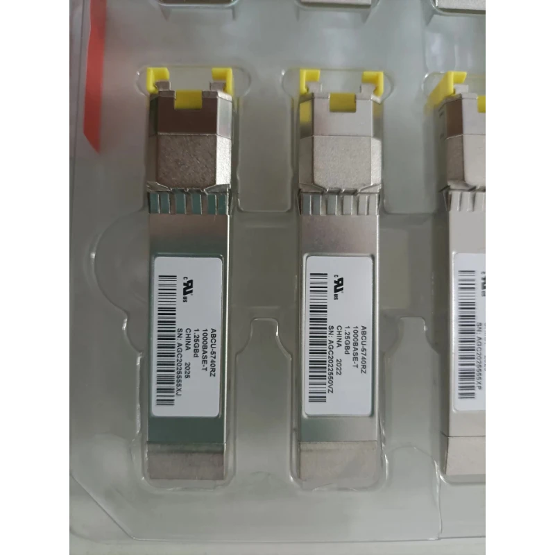 

Brand New 1000BASE-T RJ45 SFP 1.25G Copper Transceiver Module 100m DDM for Avago