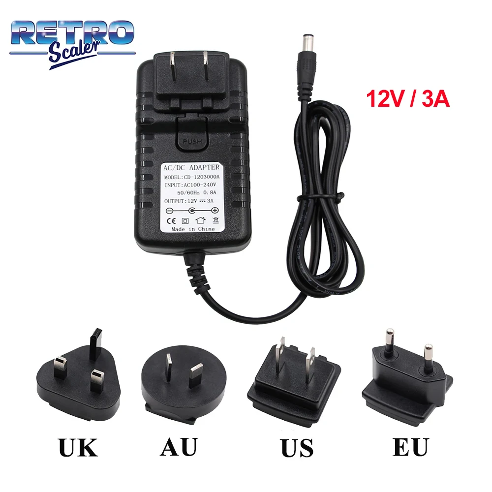 ريكوسكالر دريومسو Rev2.0 12 فولت امدادات الطاقة أن تستخدم لاستبدال جميع تيار مستمر وحدة التحكم الأصلي امدادات الطاقة