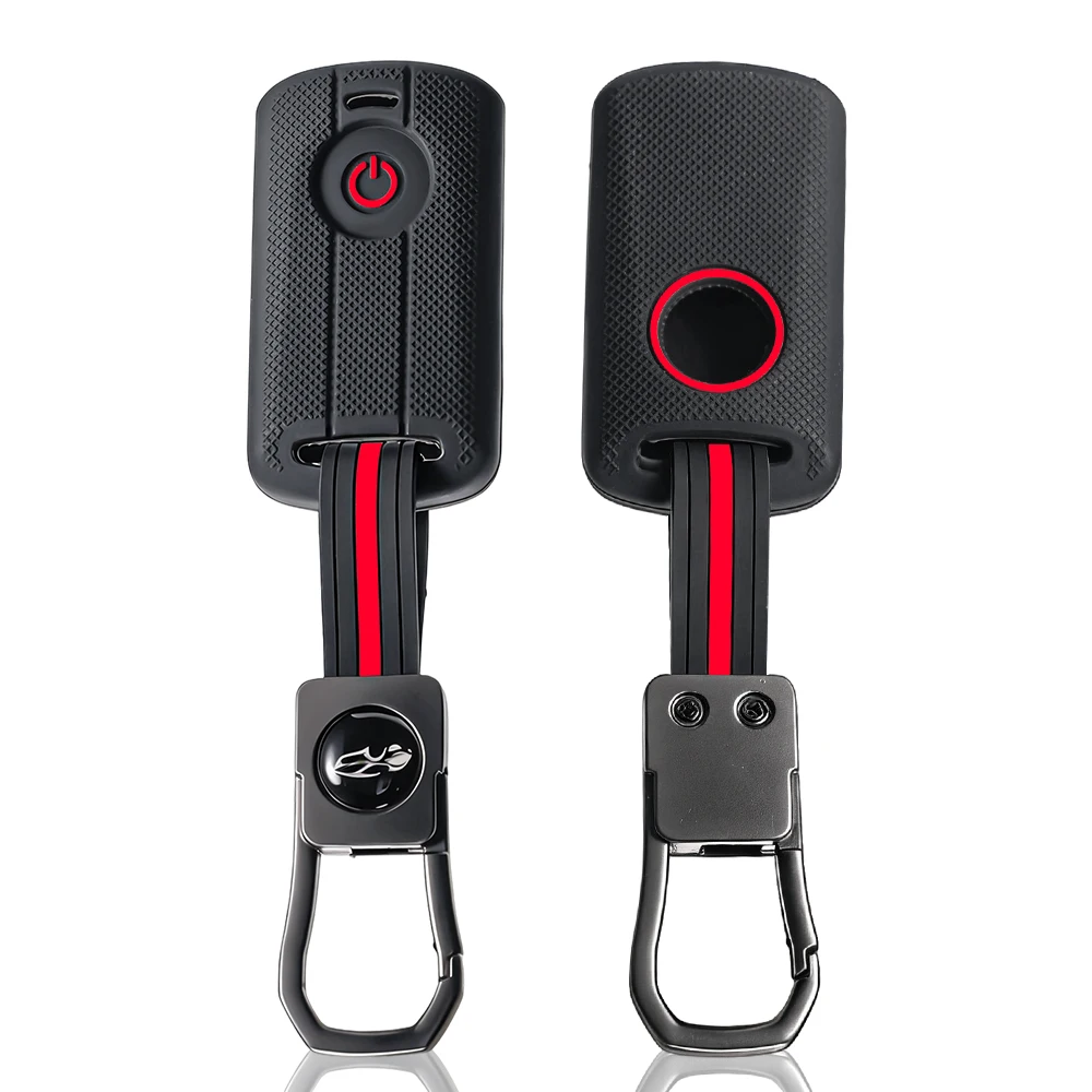 Silicone Remote Key Cover Case For YAMAHA XMax 125 250 309 300 400 Tricity 2020 2021 2022 NMAX 125 Tmax Tech Max Key Keychain