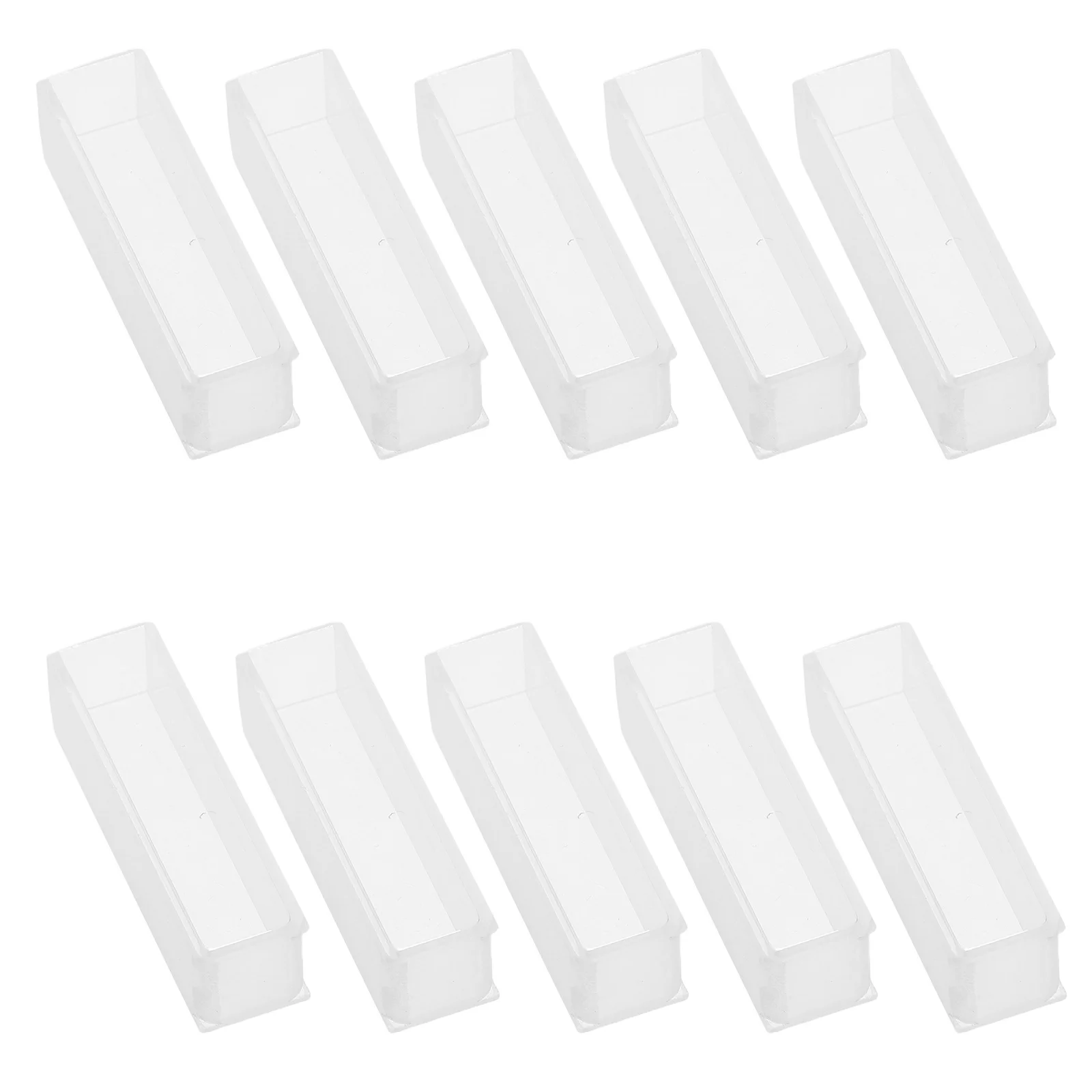 

10Pcs Clear Rectangular Cuvettes 10mm Path Length for Spectrophotometry and Fluorometry Lab Instruments Scientific Glass Tube