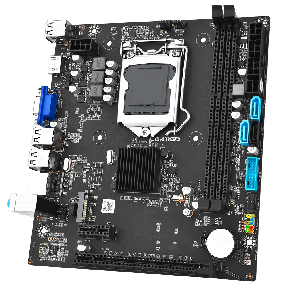 H81 motherboard LGA 1150 Set kit combo with core I7 4770 processor