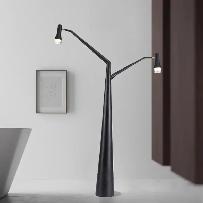 Postmodern branch shape, sculpture floor lamp hotel living room