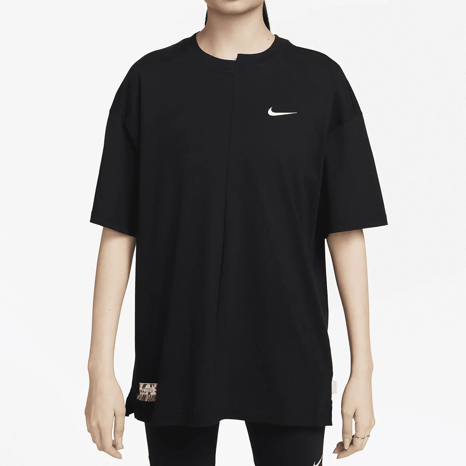

Новая женская спортивная повседневная футболка Nike Authentic с коротким рукавом FQ0366-010