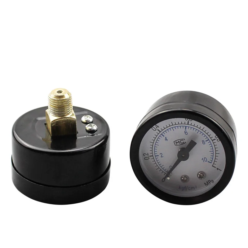 1PCS Pneumatic Air Pressure Gauge Mechanical 150PSI 1/4 Vacuum Meter -30 inHg For Compressor Water Manometer Press Gage 10 Bar