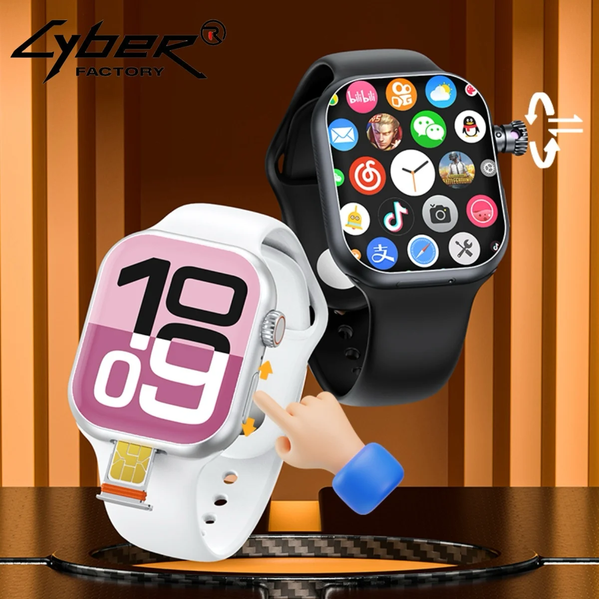 

Смарт-часы 2025 S36, 2,29 дюйма, Amoled, сенсорный экран, поворотная камера, GPS, WIFI, видеовызов, SIM-карта, 256 ГБ, компас, сотовые умные часы