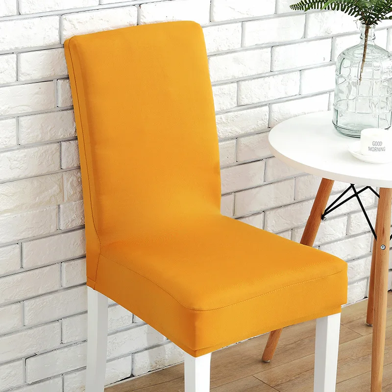 Comfortable, Stylish and High-Quality Stretchy Washable Dining Room Chair Cover in 18 Color Options - Long-Lasting Spandex Mater