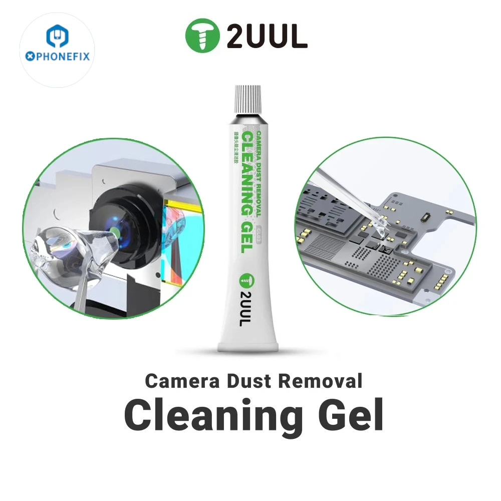 2UUL Camera Dust Removal Cleaning Gel for Mobile Phone Computer Camera CMOS /CCD Sensor DSLR SLR Digital Camera Lens Cleaner Gel