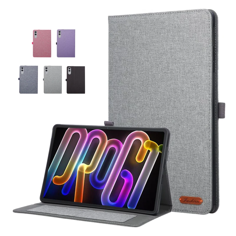 

Case For Xiaoxin Pad Pro GT Case tb710fu Soft Fabric Flip Stand Tablet Shell For Lenovo Xiaoxin Pad Pro GT 11.1 inch Case Cover
