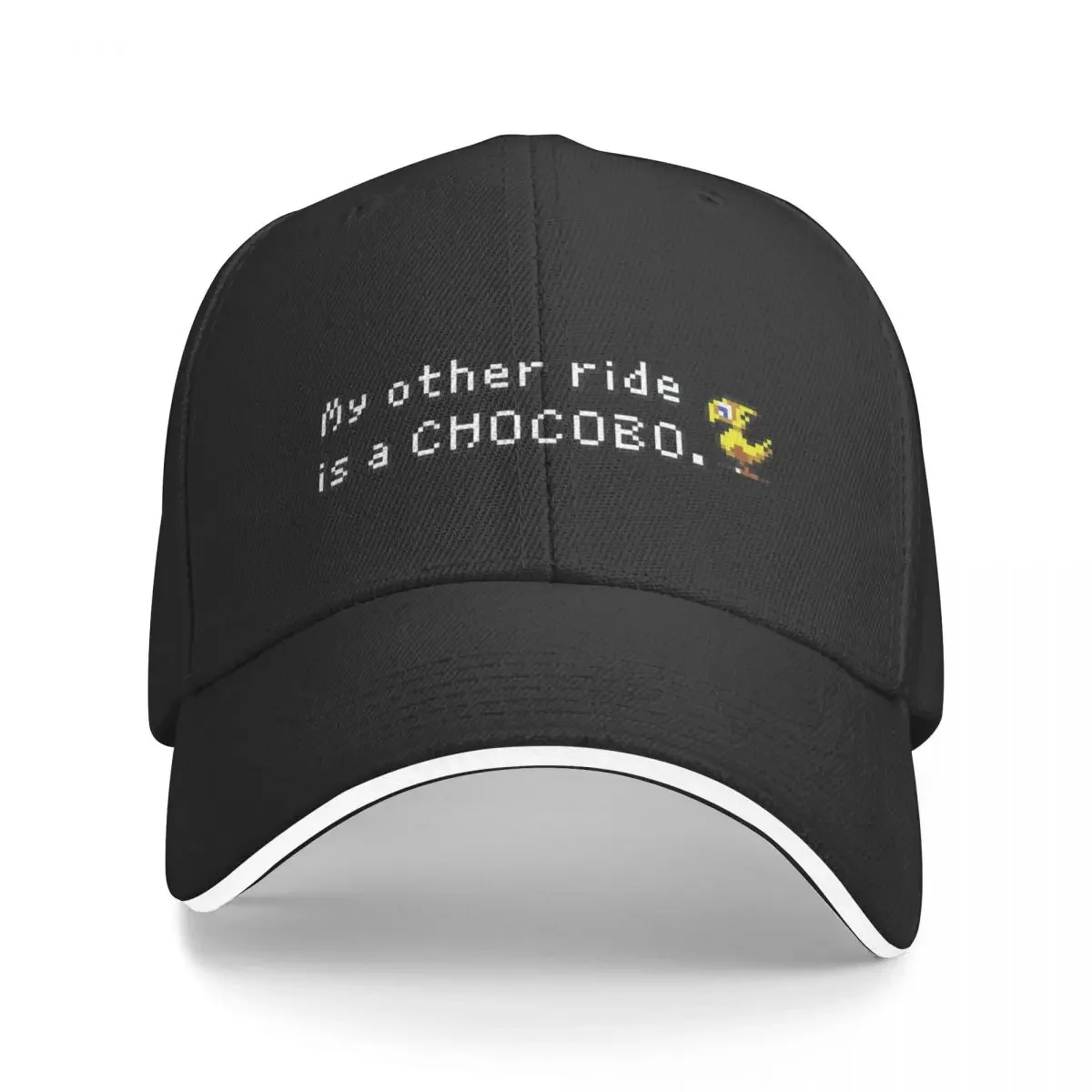 

My Other Ride Is A Chocobo Baseball Cap men's big size hat sun hat Men Women's