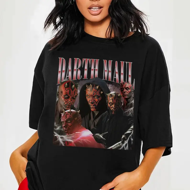 Camisa de Darth Maul |   Camisa pirata de Darth Maul |   Camisa vintage de Darth Maul
