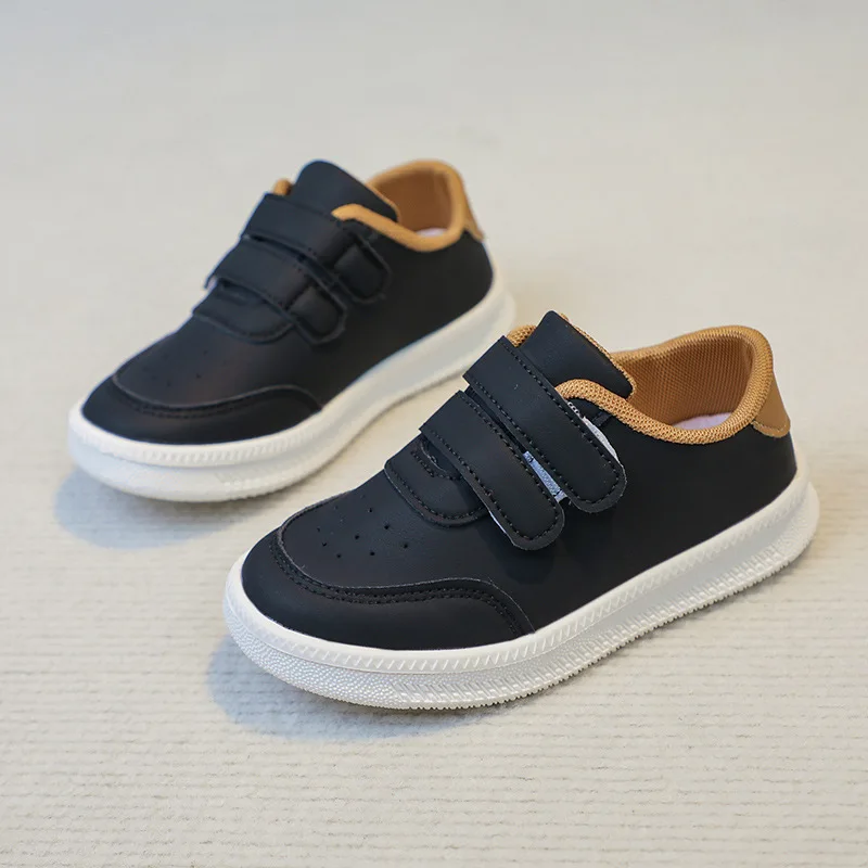 Casual Kids Sneakers Stylish Flat Low-Top Skate Shoes for Boys Girls Non-Slip Skate ShoesTrendy Running Shoes Children sneakers