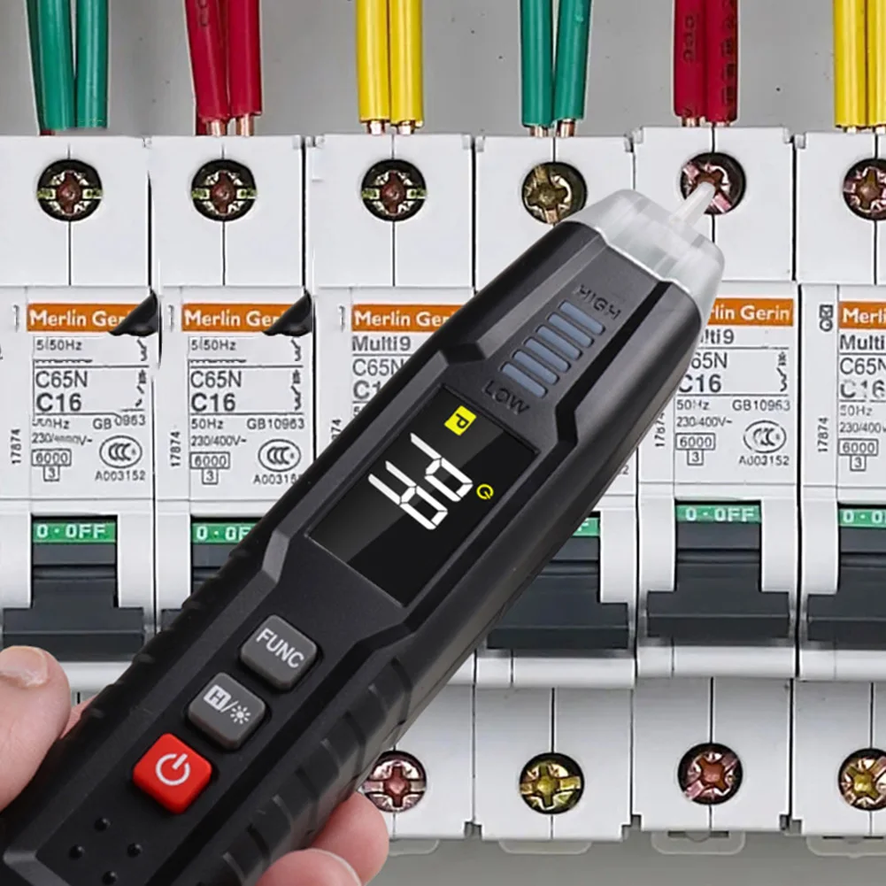 High Accuracy Multimeter 17.5*3*2.6cm Digital Multimeter Electrical Diagnostics Large Backlit Display For Home Use