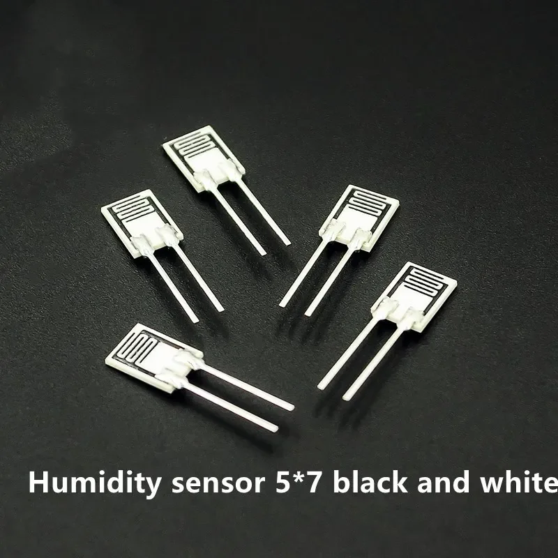 Humidity sensitive resistor CJ-HR31 humidity sensitive original sensor 5*7 black and white humidity module HR202L