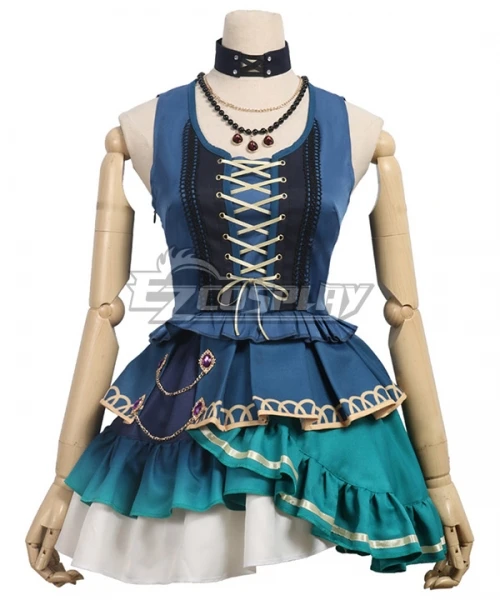 BanG Dream! Roselia Opera Of The Wasteland Udagawa Ako Women Party Comic Show Dress Suit Halloween Lolita Cosplay Costume E001