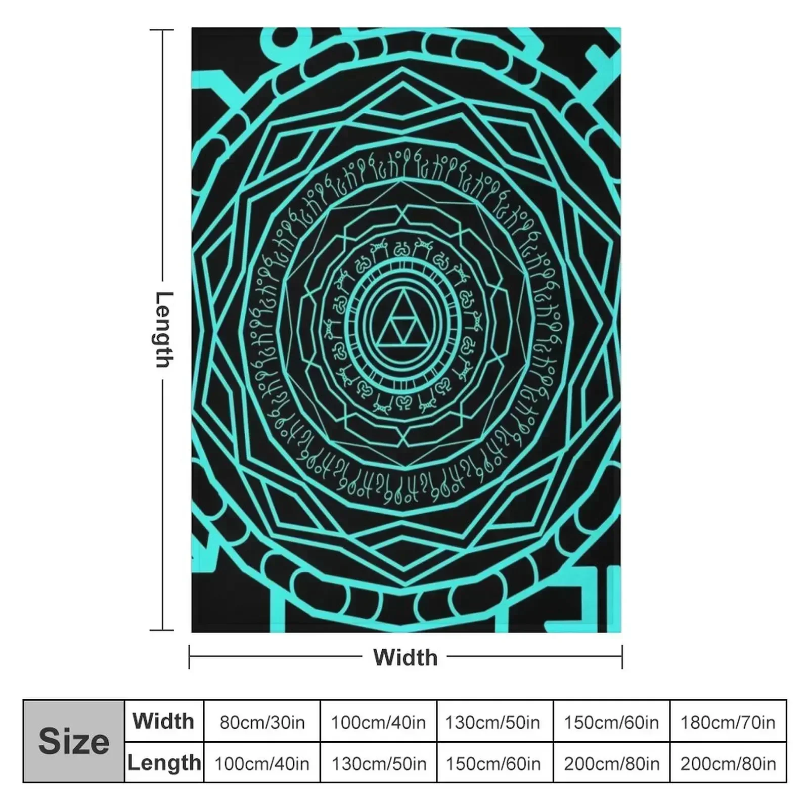 Portal Stone Throw Blanket couch cozy soft plush fuzzy picnic outdoor blanket
