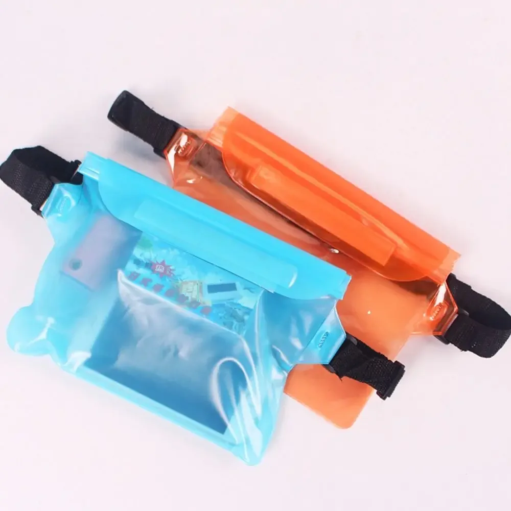 

Портативная праздничная поясная сумка, простой прозрачный чехол для телефона, модная сумка на плечо с сенсорным экраном, подводная сумка