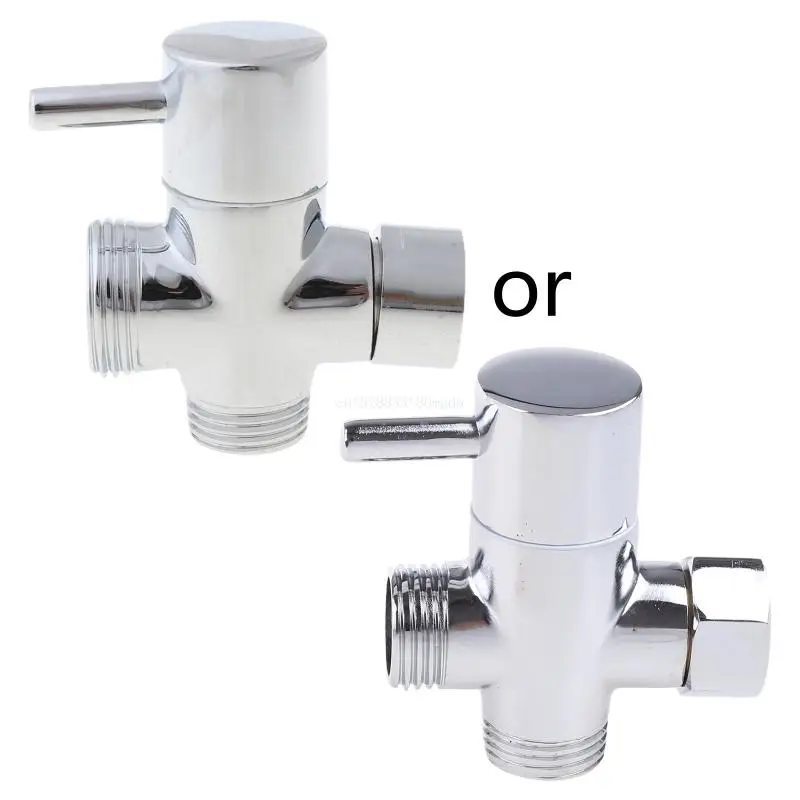 

New T-adapter 3 Ways for Valve For Diverter Bath Toilet Bidet Sprayer Shower for Dropship