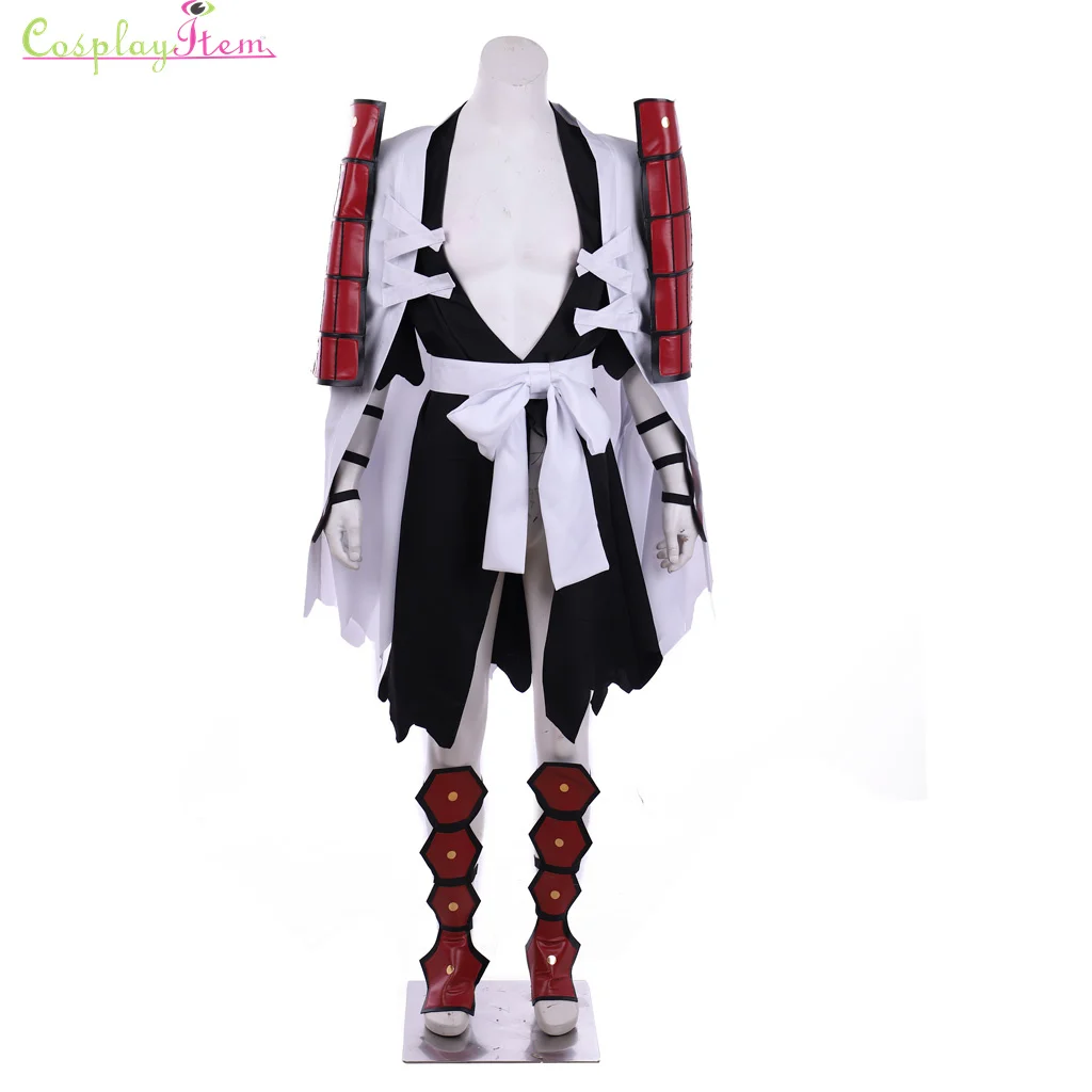 Shaman Cosplay King Amidamaru Costume Uniform Set Amidamaru Battle Suit Full Set Men's Halloween Costumes