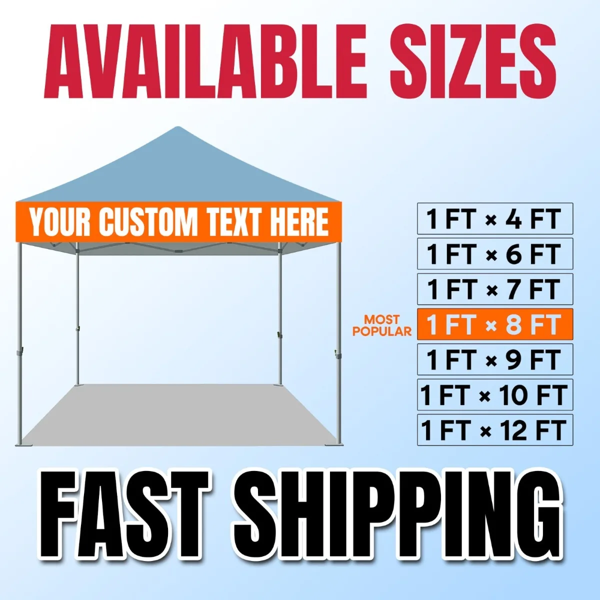 Custom Tent Banner Logo Printed Outdoor Event Banner Trade Show Festival Function Party Advertising Decoration