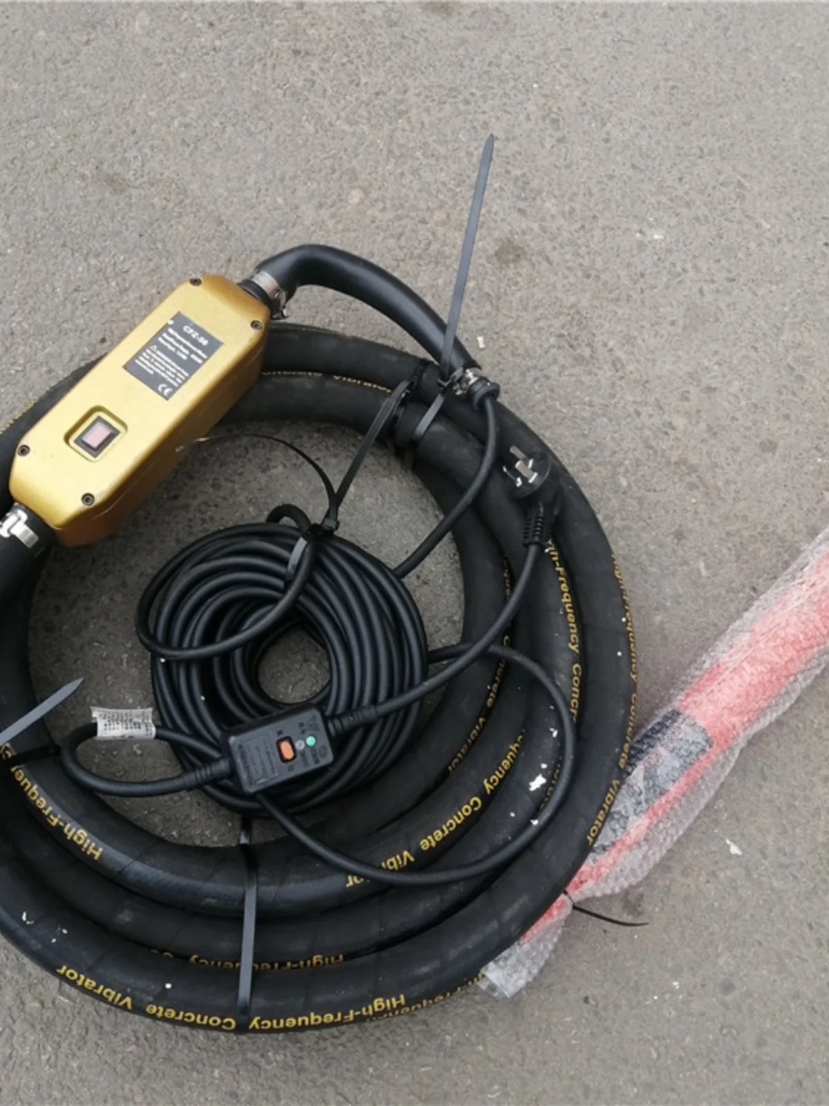 New High-Frequency Concrete Vibrator Plug-in Type Vibrator Silent Concrete