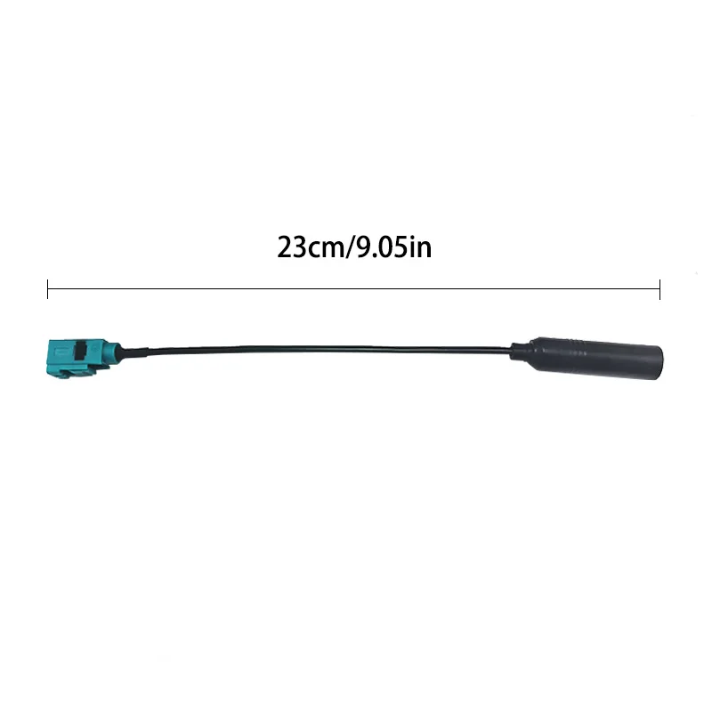 Mais novo carro fm am antena de rádio estéreo fakra adaptadores cabos para fakra z fêmea para din fêmea fakra z macho para din macho adaptadores