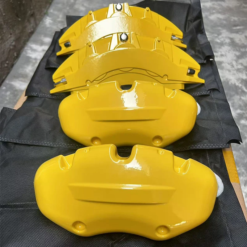 

For Tesla Model Y 2022 2023 2024 2025 Automobile wheel hub brake caliper protective cover made of aluminum alloy material