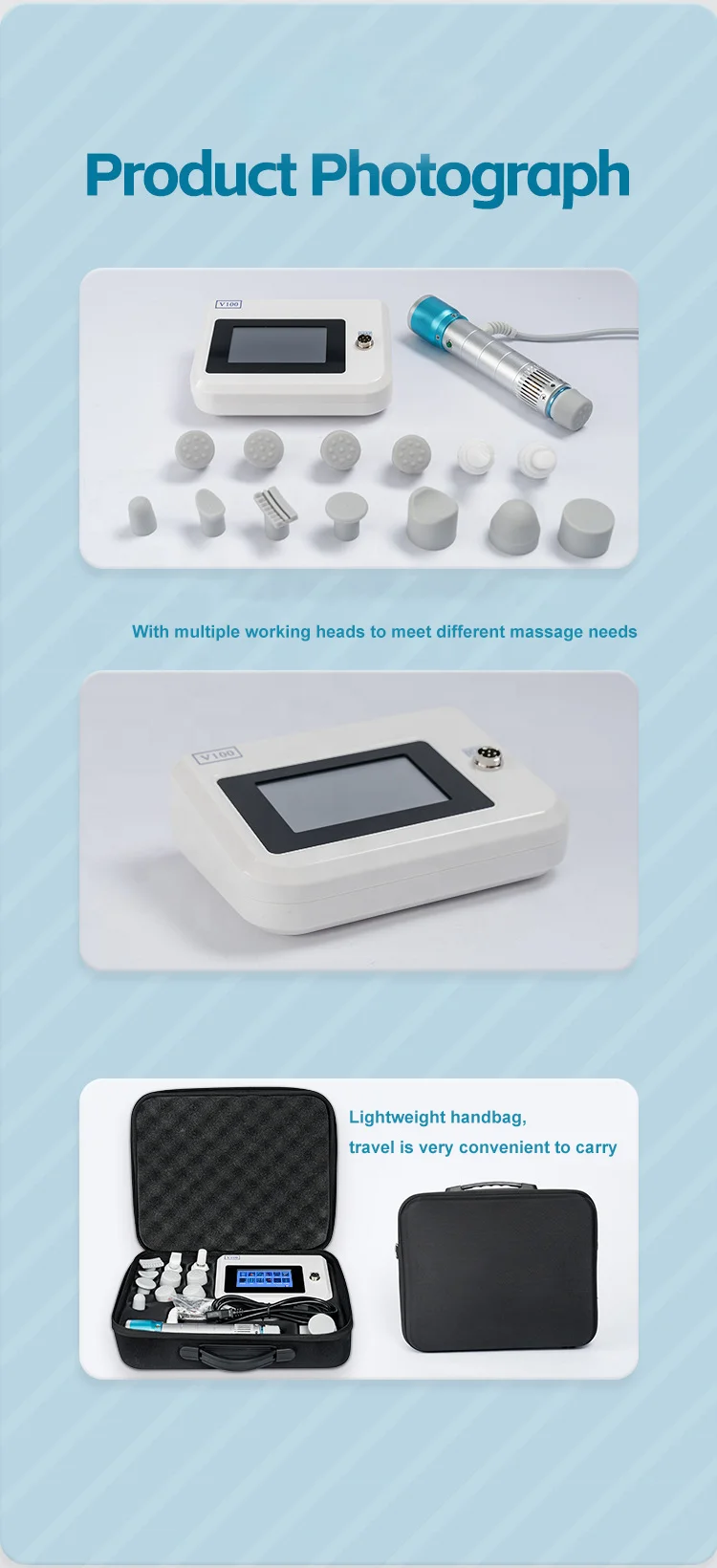 Eswt ED Focused Shockwave Therapy Machine Pijnverlichting