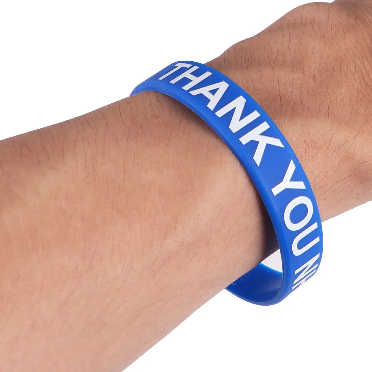 

2 шт. силиконовые браслеты с надписью «Спасибо», мягкие, удобные, долговечные, с четким принтом, декоративные аксессуары для запястий
