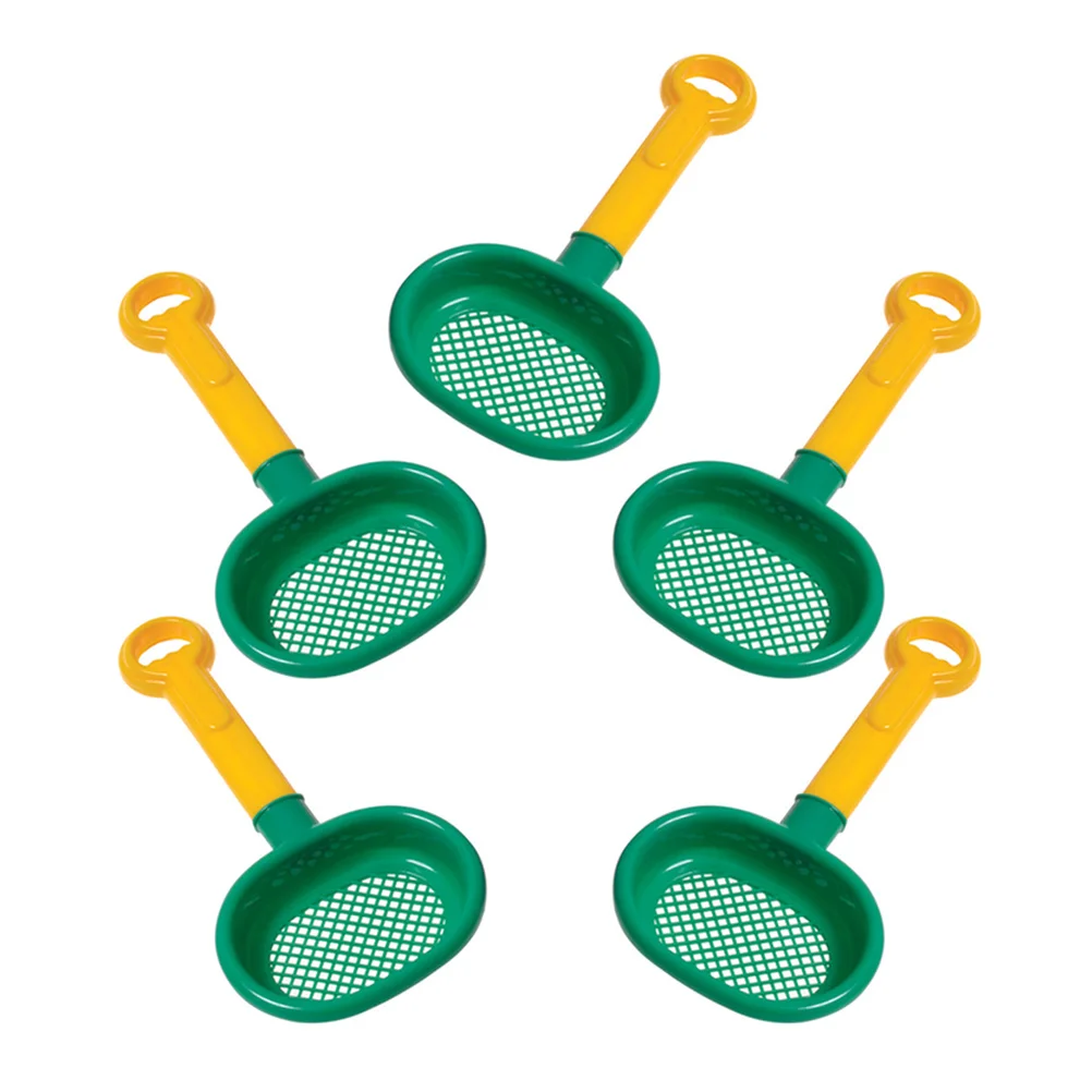 5Pcs Sand Shovel Plastic Summer Beach Playing Set Kids Outdoor Sand Dredging Tool Bright Colors Beach Toy Kids Shovel Toy